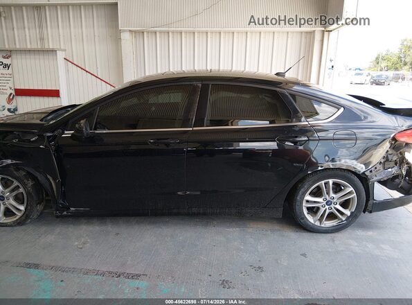 3FA6P0LU4JR116197 2018 FORD FUSION HYBRID Black 