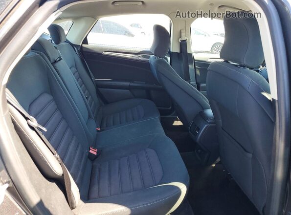 3FA6P0LU4JR116815 2018 FORD FUSION Gray უკანა სავარძლების ხედი