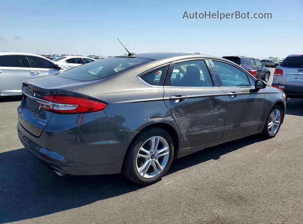 3FA6P0LU4JR116815 2018 FORD FUSION Gray უკანა მარჯვენა
