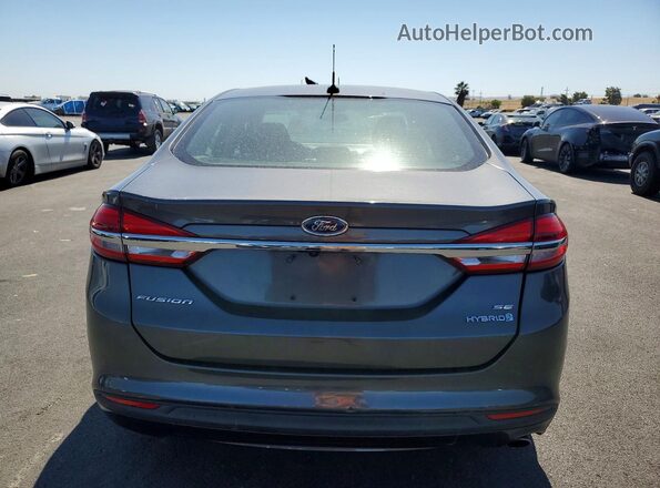 3FA6P0LU4JR116815 2018 FORD FUSION Gray უკანა ხედი