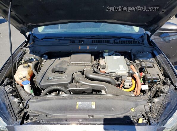 3FA6P0LU4JR116815 2018 FORD FUSION Gray უკანა სალონის ხედი