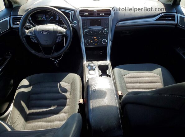 3FA6P0LU4JR116815 2018 FORD FUSION Gray წინა პანელის ხედი