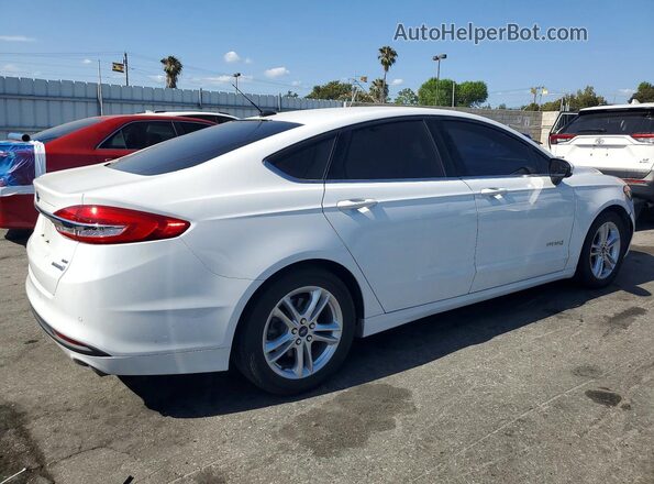 3FA6P0LU4JR146879 2018 FORD FUSION White უკანა მარჯვენა