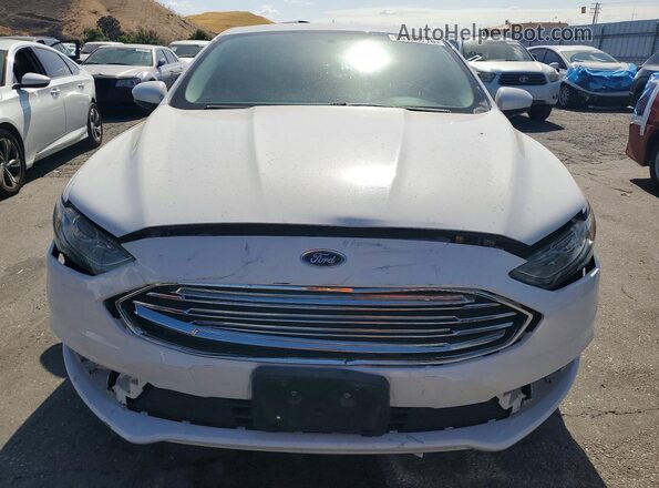 3FA6P0LU4JR146879 2018 FORD FUSION White წინა ხედი