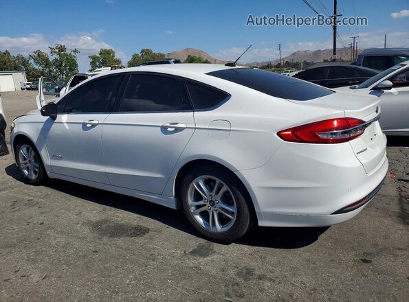 3FA6P0LU4JR146879 2018 FORD FUSION White უკანა მარცხენა