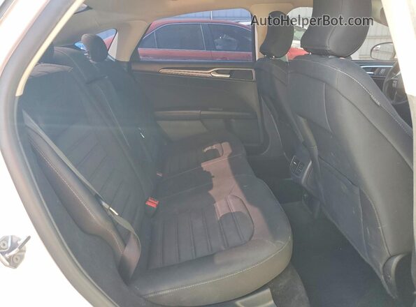3FA6P0LU4JR146879 2018 FORD FUSION White უკანა სავარძლების ხედი