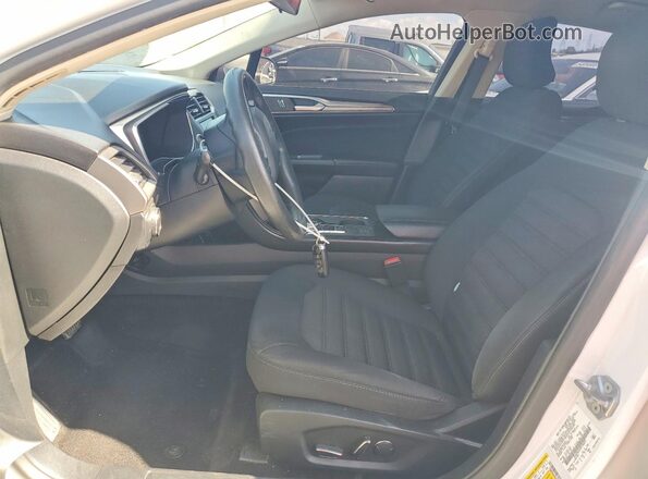 3FA6P0LU4JR146879 2018 FORD FUSION White წინა სალონის ხედი