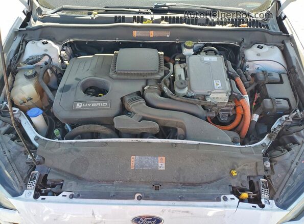 3FA6P0LU4JR146879 2018 FORD FUSION White უკანა სალონის ხედი