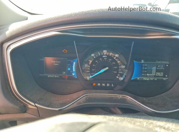 3FA6P0LU4JR149426 2018 FORD FUSION Burgundy Սարքավորումների վահանակի տեսք