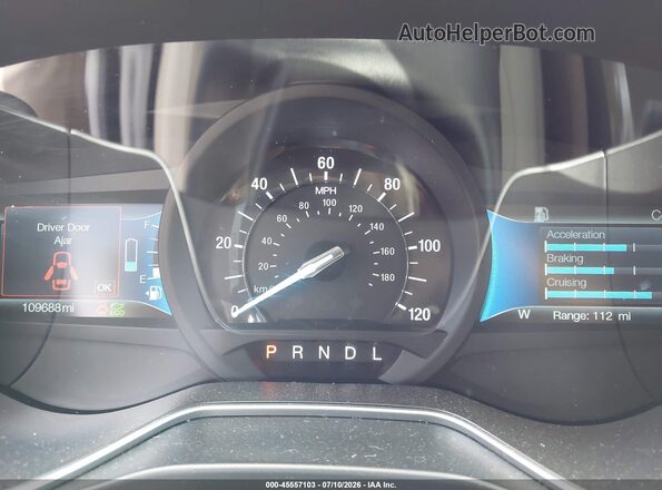 3FA6P0LU4JR234329 2018 FORD FUSION HYBRID Black Widok tylnych siedzeń