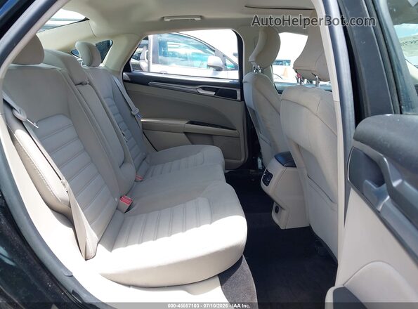 3FA6P0LU4JR234329 2018 FORD FUSION HYBRID Black Widok naklejki z numerem VIN