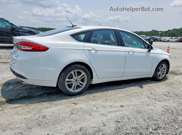 3FA6P0LU4JR243189 2018 FORD FUSION White Задня права чверть