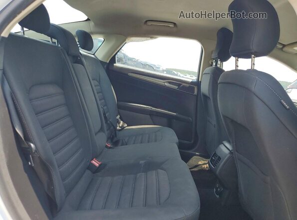 3FA6P0LU4JR243189 2018 FORD FUSION White Вид задніх сидінь