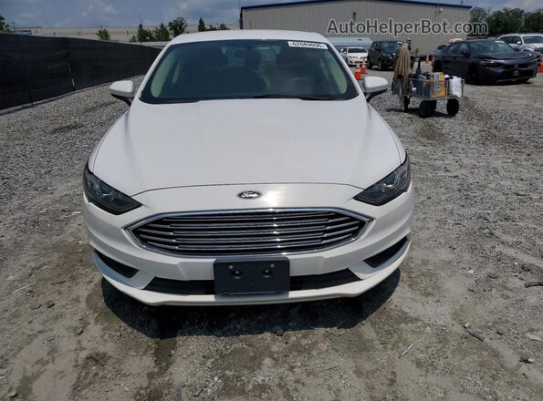 3FA6P0LU4JR243189 2018 FORD FUSION White Вид спереду
