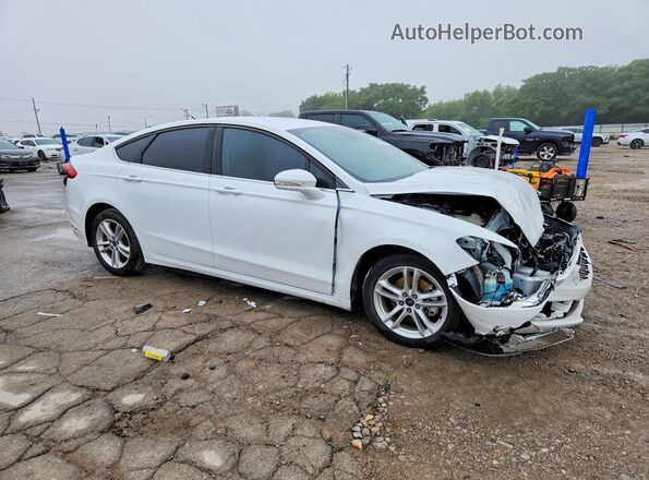 3FA6P0LU4JR261157 2018 FORD FUSION White Delantero derecho