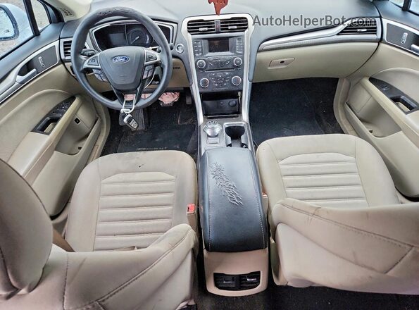 3FA6P0LU4JR261157 2018 FORD FUSION White Vista del salpicadero
