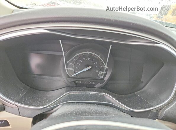 3FA6P0LU4JR261157 2018 FORD FUSION White Vista del cuadro de instrumentos