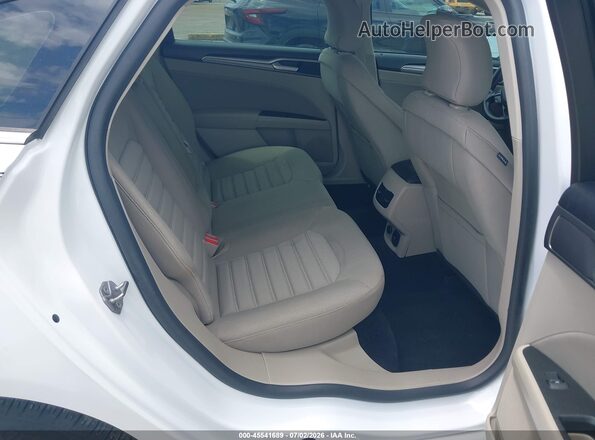 3FA6P0LU4JR265354 2018 FORD FUSION HYBRID White VIN კოდის სტიკერის ხედი