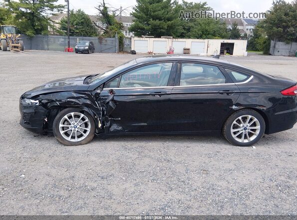 3FA6P0LU4KR125872 2019 FORD FUSION HYBRID Black Vista frontal