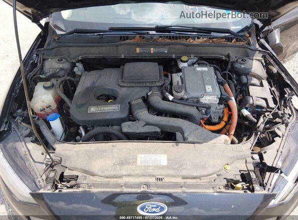 3FA6P0LU4KR125872 2019 FORD FUSION HYBRID Black Vista trasera
