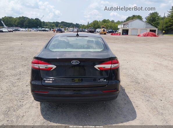 3FA6P0LU4KR125872 2019 FORD FUSION HYBRID Black 