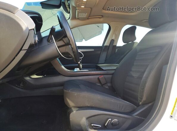 3FA6P0LU4KR176207 2019 FORD FUSION White Widok wnętrza z przodu