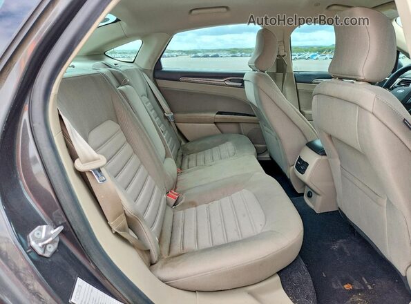 3FA6P0LU4KR204085 2019 FORD FUSION Серый Вид задних сидений