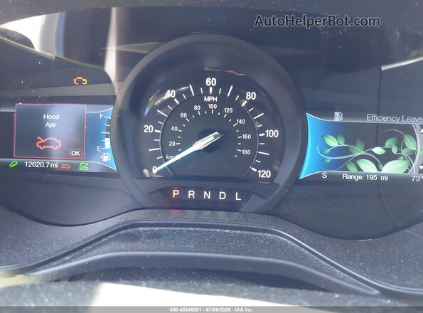 3FA6P0LU4KR258244 2019 FORD FUSION HYBRID Black Вид задніх сидінь