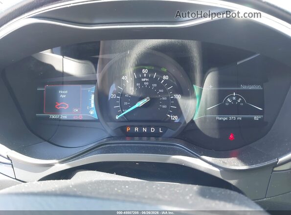 3FA6P0LU4KR274301 2019 FORD FUSION HYBRID Silver უკანა სავარძლების ხედი