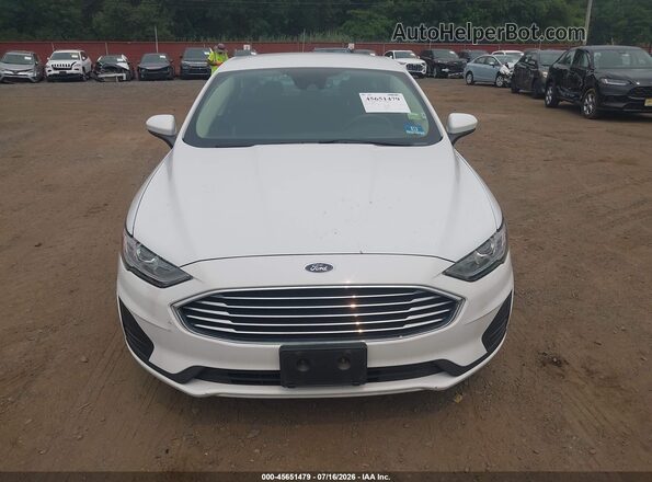 3FA6P0LU4LR102626 2020 FORD FUSION Белый Вид щитка приборов