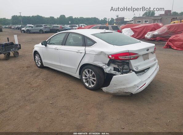 3FA6P0LU4LR102626 2020 FORD FUSION Белый Задняя левая четверть