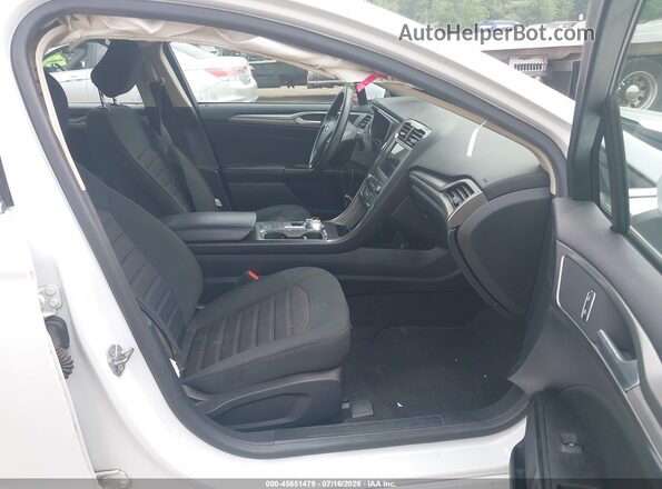3FA6P0LU4LR102626 2020 FORD FUSION Белый Вид салона спереди