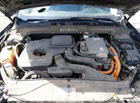 3FA6P0LU4LR113187 2020 FORD FUSION Черный Вид сзади