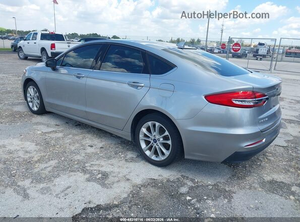 3FA6P0LU4LR223897 2020 FORD FUSION Silver Задня ліва чверть