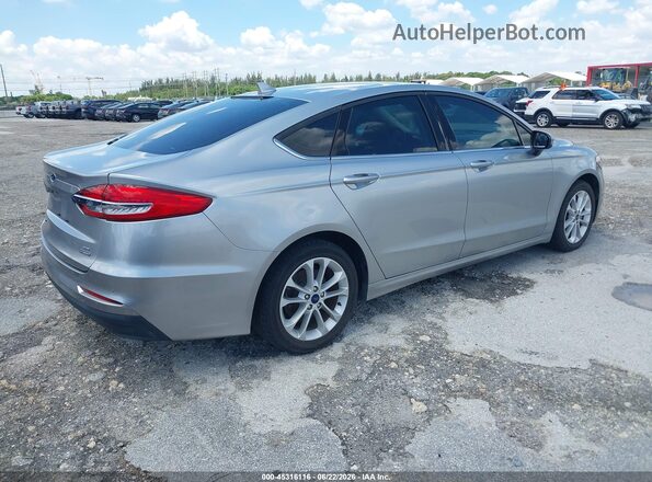 3FA6P0LU4LR223897 2020 FORD FUSION Silver Задня права чверть