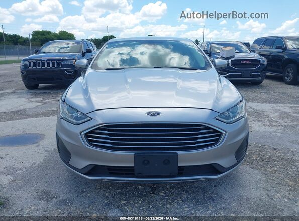 3FA6P0LU4LR223897 2020 FORD FUSION Silver Вид спереду