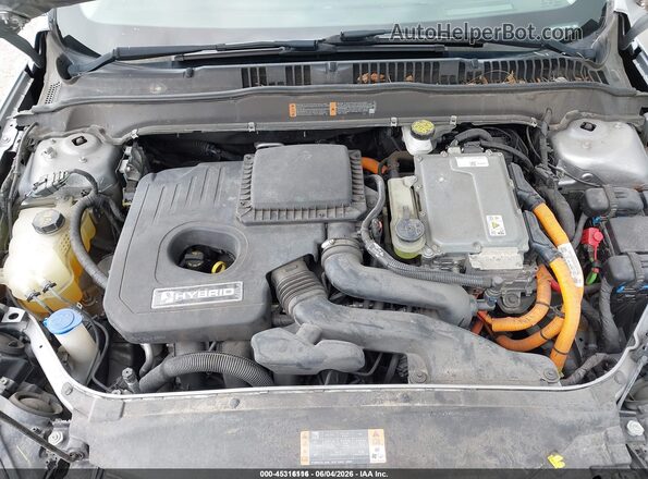 3FA6P0LU4LR223897 2020 FORD FUSION Silver Вид ззаду