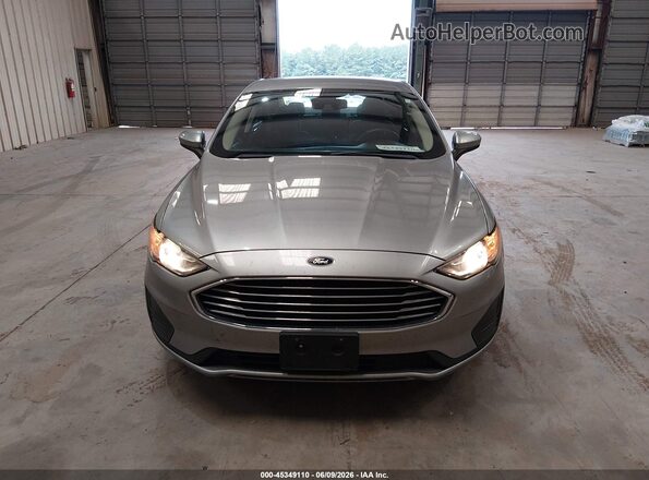 3FA6P0LU4LR224256 2020 FORD FUSION Silver Вид задньої частини салону
