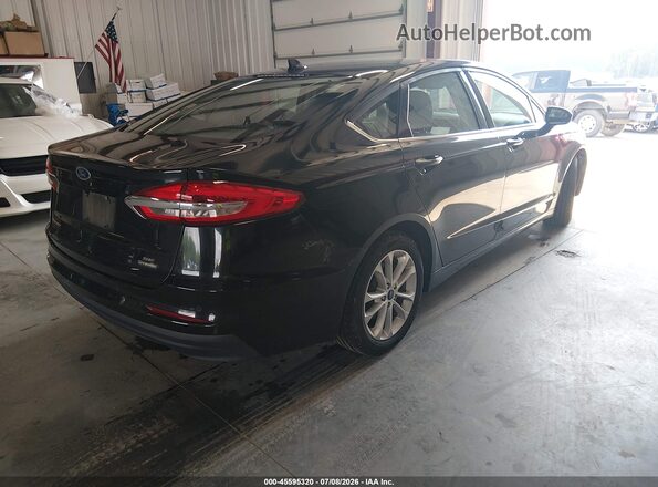 3FA6P0LU4LR231398 2020 FORD FUSION Black Rear right