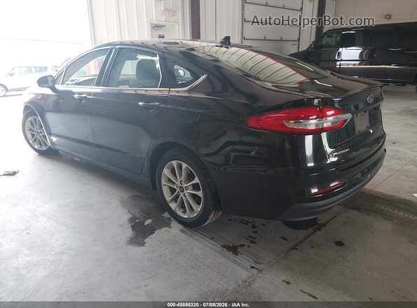 3FA6P0LU4LR231398 2020 FORD FUSION Black Rear left