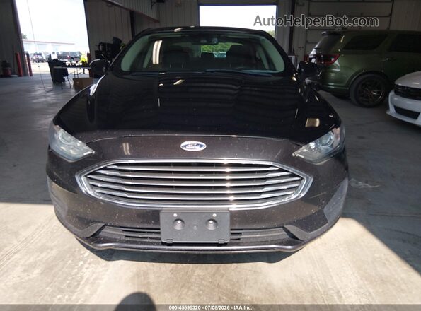 3FA6P0LU4LR231398 2020 FORD FUSION Black Instrument cluster view