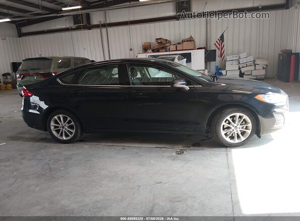 3FA6P0LU4LR231398 2020 FORD FUSION Black Rear interior view