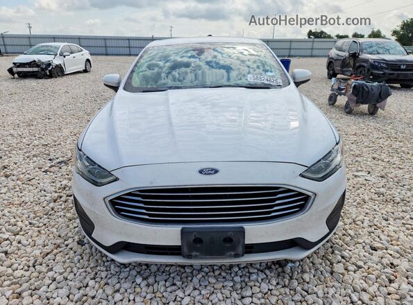 3FA6P0LU4LR238934 2020 FORD FUSION Белый Вид спереди