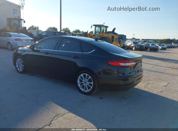 3FA6P0LU4LR264305 2020 FORD FUSION Black უკანა მარცხენა