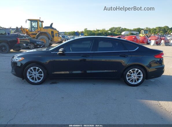 3FA6P0LU4LR264305 2020 FORD FUSION Black 