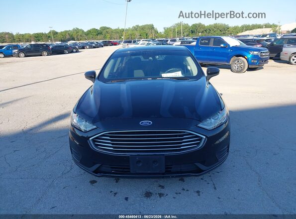 3FA6P0LU4LR264305 2020 FORD FUSION Black უკანა სალონის ხედი