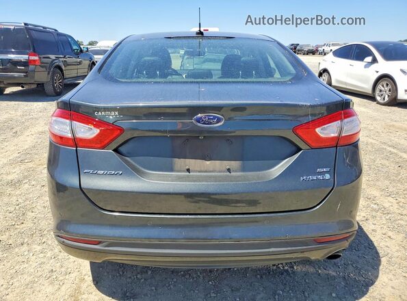 3FA6P0LU5GR106707 2016 FORD FUSION Зеленый Вид сзади