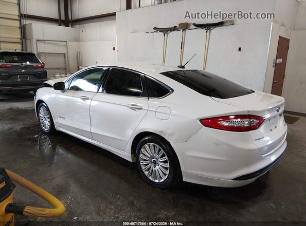 3FA6P0LU5GR291485 2016 FORD FUSION HYBRID White უკანა მარცხენა