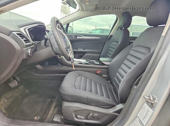 3FA6P0LU5GR403802 2016 FORD FUSION Silver Vista interior delantera