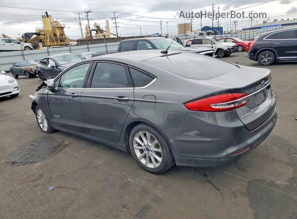 3FA6P0LU5HR164835 2017 FORD FUSION Charcoal Tył lewy